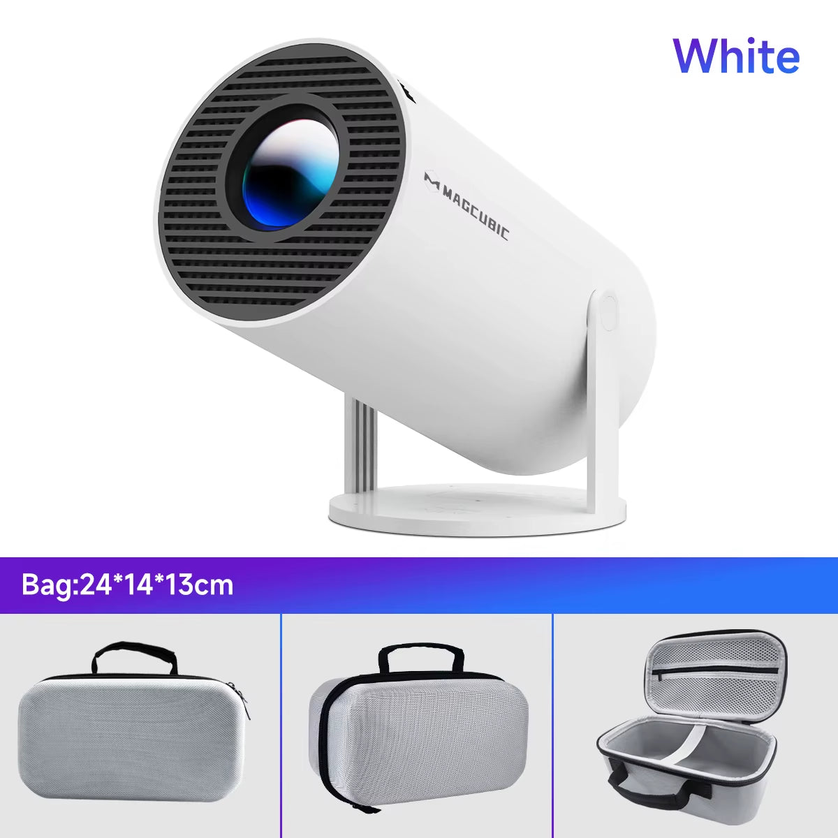 Projector HY300 PRO 8K Android 14 Dual Wifi6 290ANSI Allwinner H726 BT5.4 1080P 1280*720P Home Cinema Outdoor Projetor