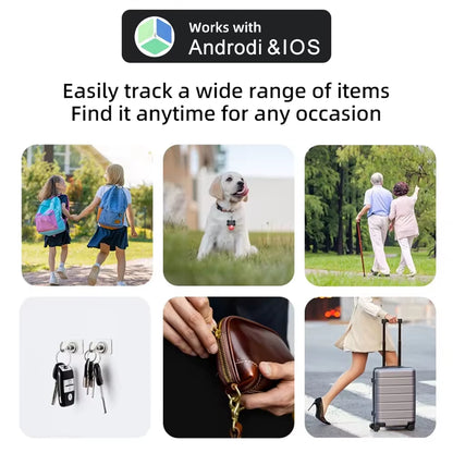 Smart Bluetooth GPS Tracker Work with Apple Find My APP Itag anti Lost Reminder Device MFI Rated Locator Car Key Pet Kids Finder