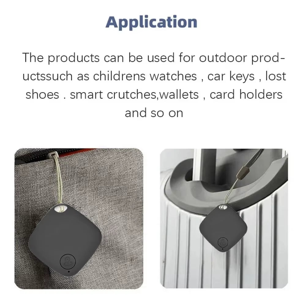 Smart Bluetooth GPS Tracker Work with Apple Find My APP Itag anti Lost Reminder Device MFI Rated Locator Car Key Pet Kids Finder